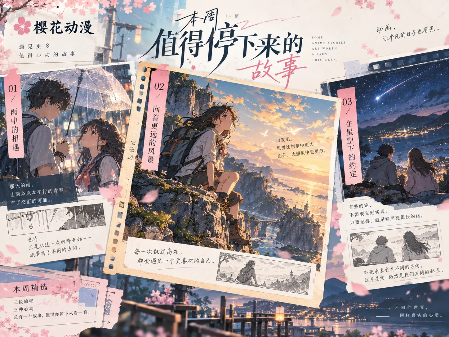 动画场景与故事氛围的主题视觉